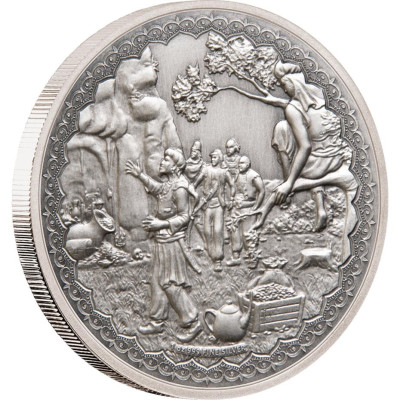 Ali Baba és a negyven rabló (2019) - 1 Oz - ezüst gyűjtői érme