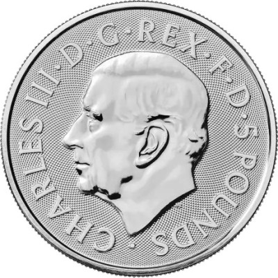 Tudor Beasts Greyhound of Richmond - 2 Oz - Ezüst befektetési érme