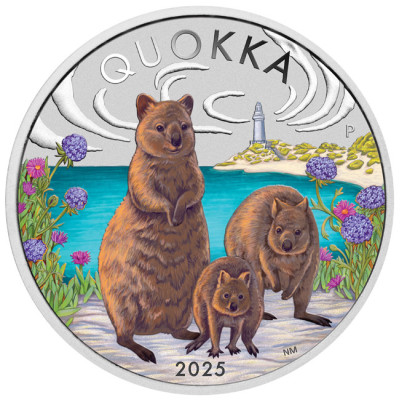 Ausztrál Quokka (2025) - 1 Oz - ezüst gyűjtői érme