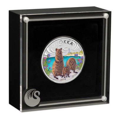 Ausztrál Quokka (2025) - 1 Oz - ezüst gyűjtői érme