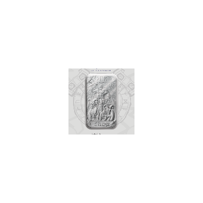 Norvég istenek - Thor - 1 Oz - ezüst befektetési rúd