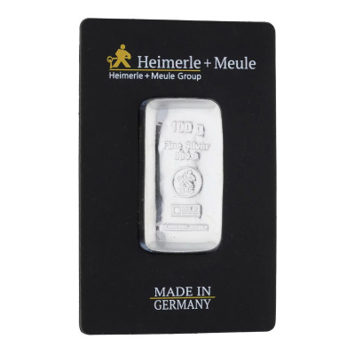 Heimerle + Meule - 100g - ezüst befektetési rúd
