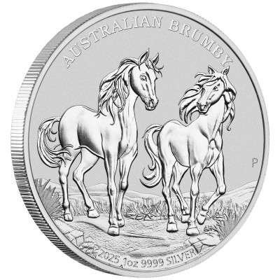 Ausztrál Brumby (2025) - 1 Oz - Ezüst befektetési érme (szállítás 10.9.2025)