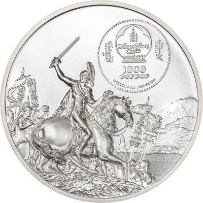 Brutus vs. Caesar (2025) - 2 Oz - Ezüst Proof gyűjtői érme (szállítás 5.10.2025)