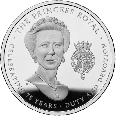 Anna hercegnő jubileuma (2025) - 28g - gyűjtői ezüst érme