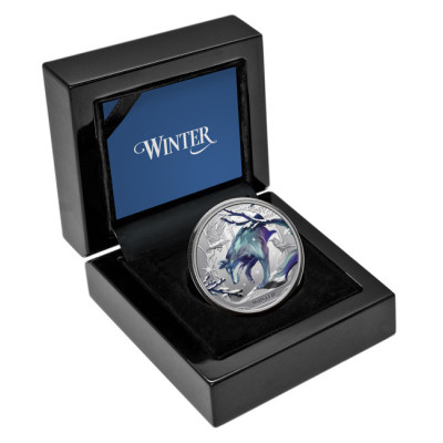 Winter Wolf (2025) - 1 Oz - ezüst gyűjtői érme