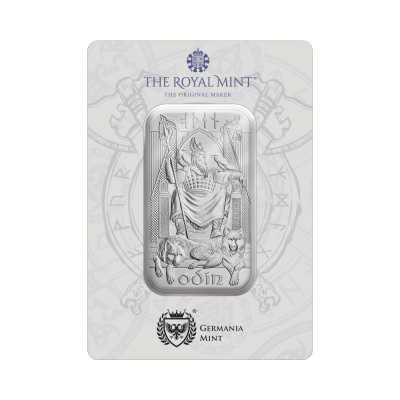 Norvég istenek - Odin - 1 Oz - ezüst befektetési lap