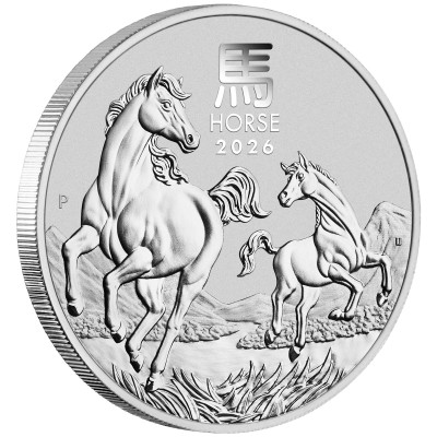 Lunar Horse (2026) - 1 Oz - ezüst befektetési érme