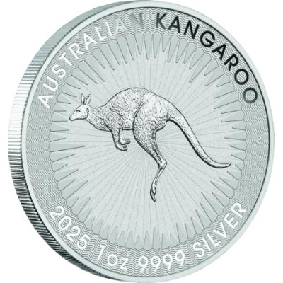 Kenguru (2025) - 1 Oz - ezüst befektetési érme (készleten 2025 10.24.)