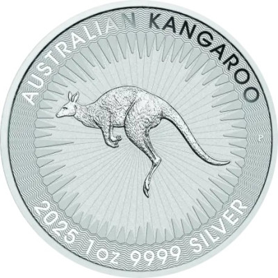 Kenguru (2025) - 1 Oz - ezüst befektetési érme (készleten 2025 10.24.)