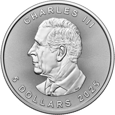 Maple Leaf (2025) - 1 Oz - ezüst befektetési érme (készleten 2025 10.24.)