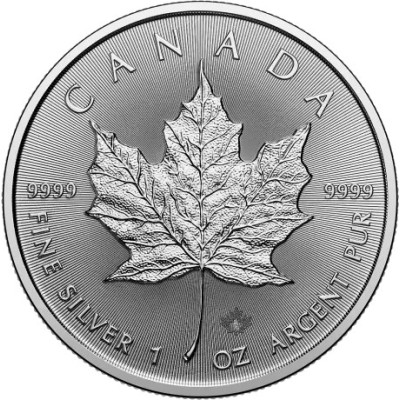 Maple Leaf (2025) - 1 Oz - ezüst befektetési érme (készleten 2025 10.24.)