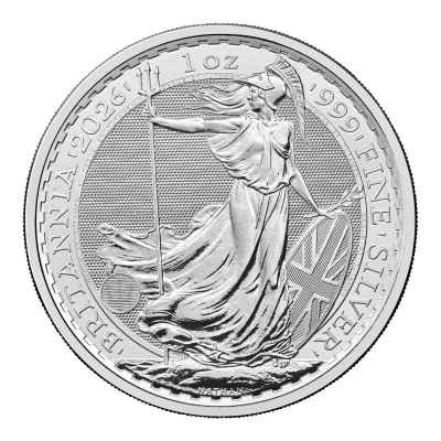 Britannia (2026) - 1 Oz - Ezüst befektetési érme