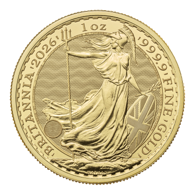 Britannia (2026) - 1 Oz - arany befektetési érme