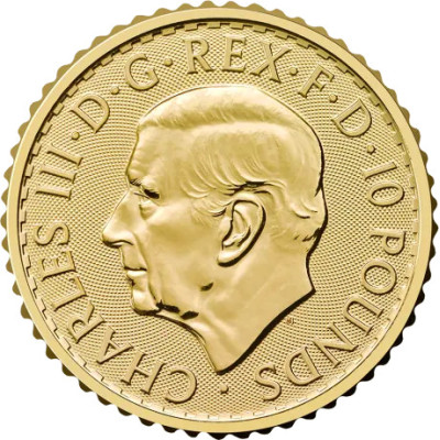 Britannia (2026) - 1/10 Oz - arany befektetési érme