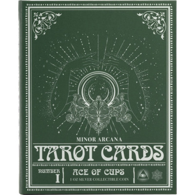 Tarot I. - Kupa ász - 1 Oz - ezüst gyűjtői érme