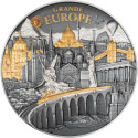 Grande Europe - 3 Oz - ezüst gyűjtői érme