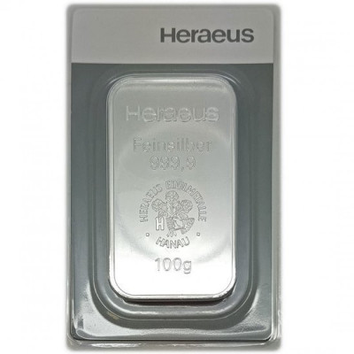 Argor-Heraeus 100 g - Befektetési ezüsttömb