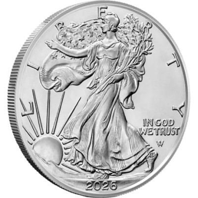 American Eagle (2026) - 1 Oz - befektetési  ezüst érme