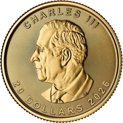 Juharlevél (2026) - 1/2 Oz - Aranyérme