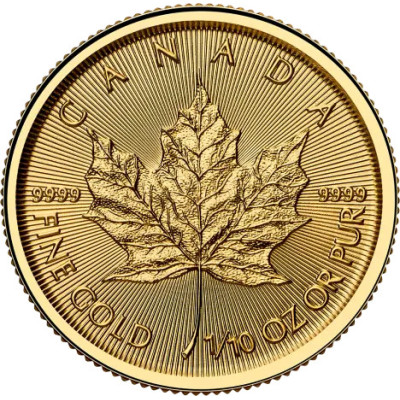 Maple Leaf (2026) - 1/10 Oz - arany befektetési érme