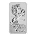Lunar Rectangular Horse (2026) - 1 Oz - ezüst befektetési érme