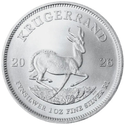 Krugerrand (2026) - 1 Oz - ezüst befektetési érme