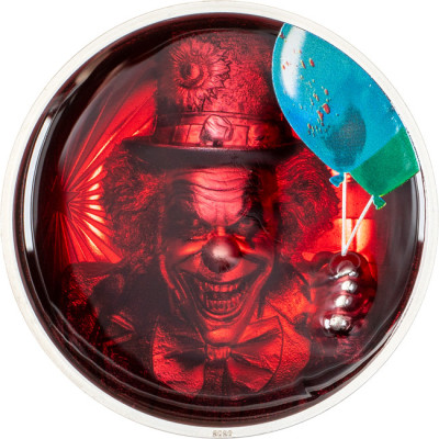Coulrophobia (2026) - 2 Oz ezüst proof gyűjtői érme