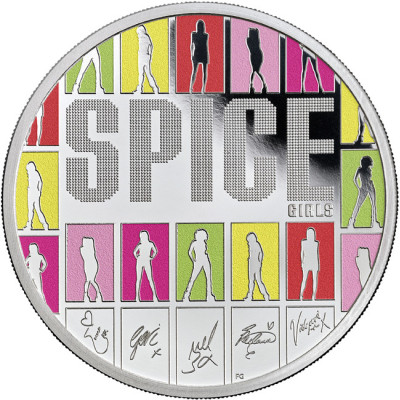 Spice Girls (2026) - 1 Oz - ezüst gyűjtői érme