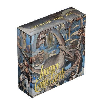 Utazás a Föld középpontjába (2026) - 3 Oz - ezüst proof gyűjtői érme