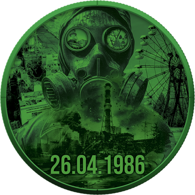 Csernobil (2026) - ezüst gyűjtői érme