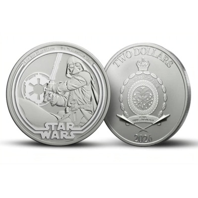 Star Wars Darth Vader (2026) - 1 Oz - Ezüst befektetési érme