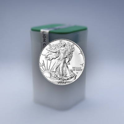 Üres Tubus American Eagle 1 Oz érmékhez, átmérő 40,6 mm