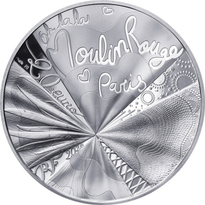 Moulin Rouge (2026) - 1 Oz - ezüst gyűjtői érme