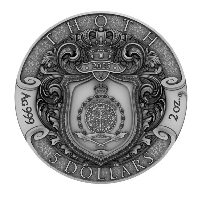 Thoth - 2 Oz - ezüst gyűjtői érme