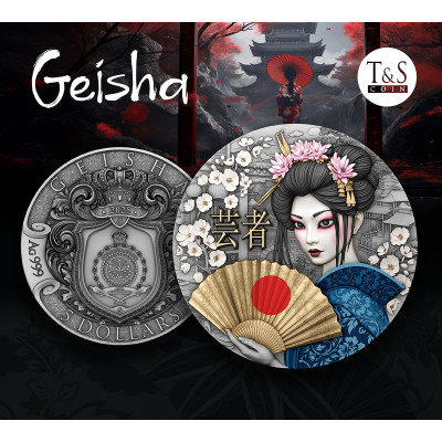 Gésa - 2 Oz - ezüst gyűjtői érme