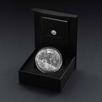 Jeanne d'Arc - 2 Oz - ezüst gyűjtői érme