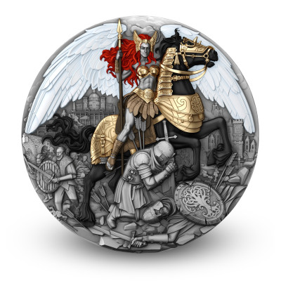 Valkűr - 2 Oz - ezüst gyűjtői érme