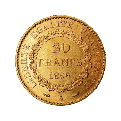 20 Francs - 6,45 g - arany befektetési érme