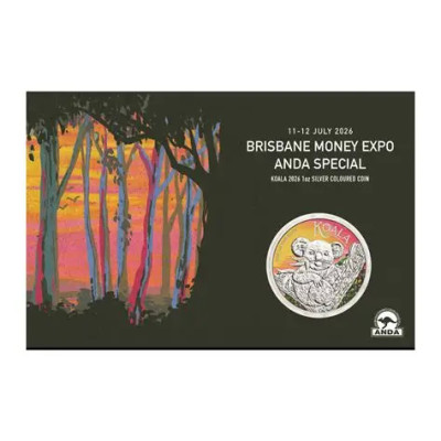Koala Brisbane Expo (2026) – 1 uncia – ezüst gyűjtői érme