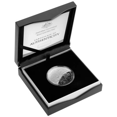 1626 Új világtérkép – 1 uncia – ezüst proof gyűjtői érme