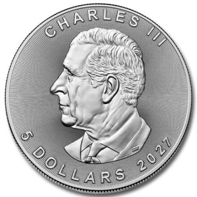 Maple Leaf (2027) – 1 Oz – ezüst befektetési érme