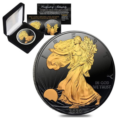 Gilded Silver Eagle (2020) – 1 uncia – ezüst gyűjtői érme